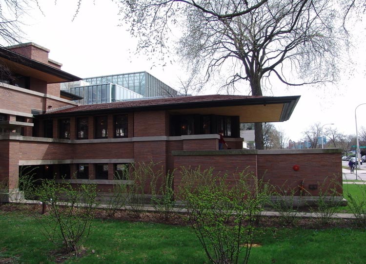 芝加哥罗比住宅(robie house) - 住宅建筑 - 建筑时空 - 建筑时空