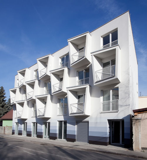 ͼƬժڣdesignboomnorth star apartments by nice architects feature extruded balconies