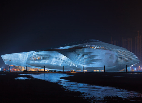 Dalian International Conference Center by Coop Himmelb(l)au